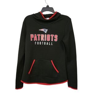NFL Team Apparel Women's “Patriots” Ribbed Hoodie